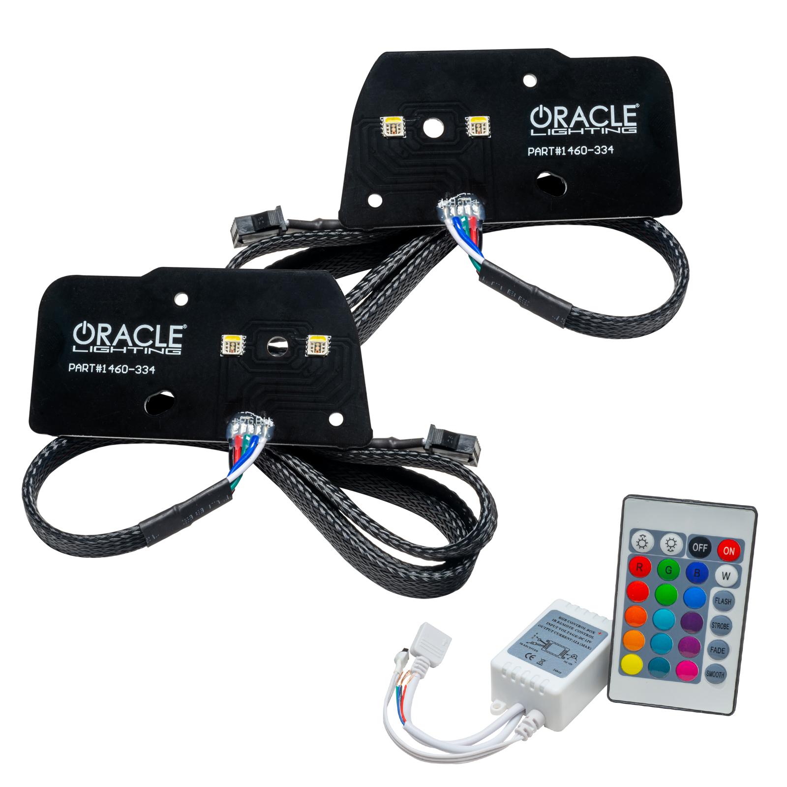 Oracle Lighting 2021-2022 Ford F-150 Colorshift Rgb+W Headlight Drl Upgrade Kit (2021-2022 F-150) - 1460-504