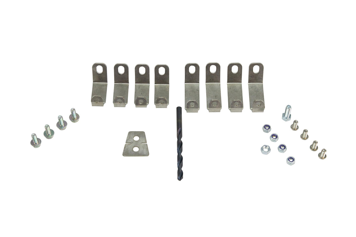 FAST Round Oe Fuel Rail Bracket Kit For Truck W/ Factory Rails And Lsxrt Manifold - 146030-KIT