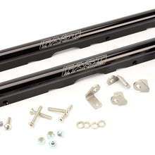 FAST Black Billet Fuel Rail Kit For Ls1 And Ls6 Lsxr 102mm Intake Manifolds - 146032B-KIT