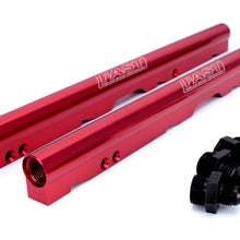 FAST Red Billet Fuel Rail Kit For Ls2 Lsxr 102mm Intake Manifolds - 146033-KIT