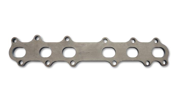 Vibrant Performance Mild Steel Manifold Flange For Toyota 2Jz Motor, 1/2" Thick - 14610J