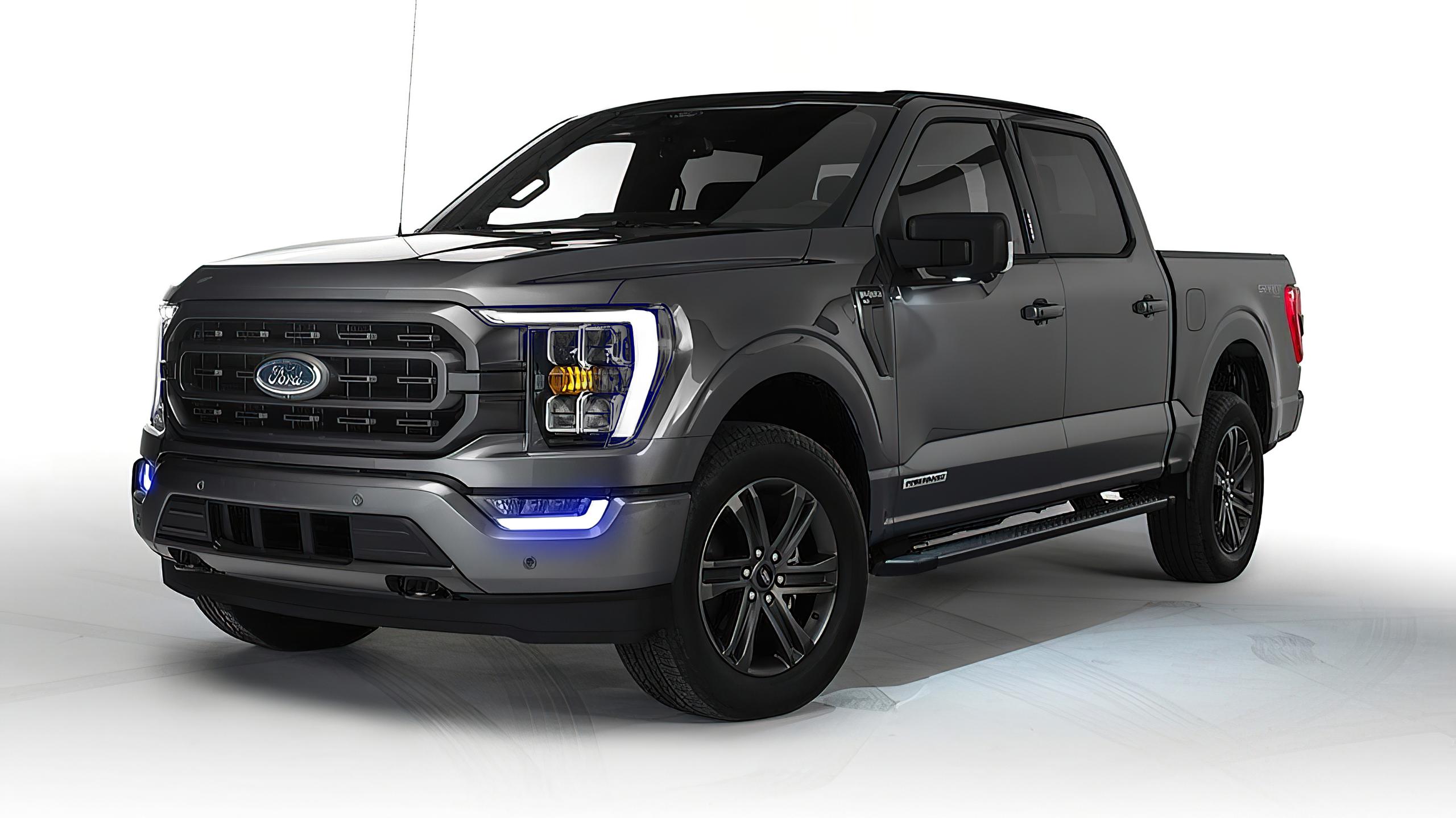Oracle Lighting 2021-2022 Ford F-150 Colorshift Rgb+W Fog Light Drl Upgrade Kit (2021-2022 F-150) - 1462-334