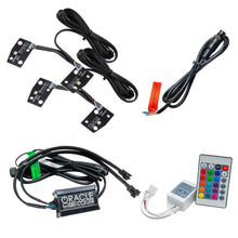 Oracle Lighting 2021 Ford Bronco Colorshift RGB+W Headlight Halo Upgrade Kit w/ Simple Controller