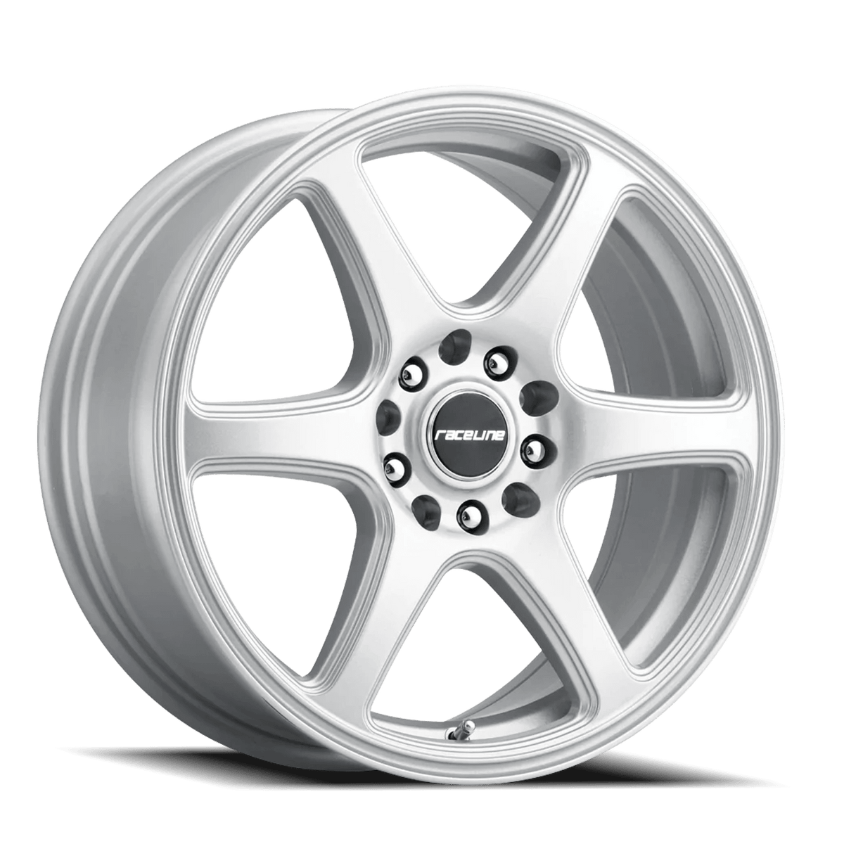 Raceline Wheels Aluminum Wheels 14x5.5 Matrix 146S Gloss Silver 35 Offset 5 on 100/5 on 114.3 Bolt Pattern 72.62 Bore Raceline - 146S-45589+35