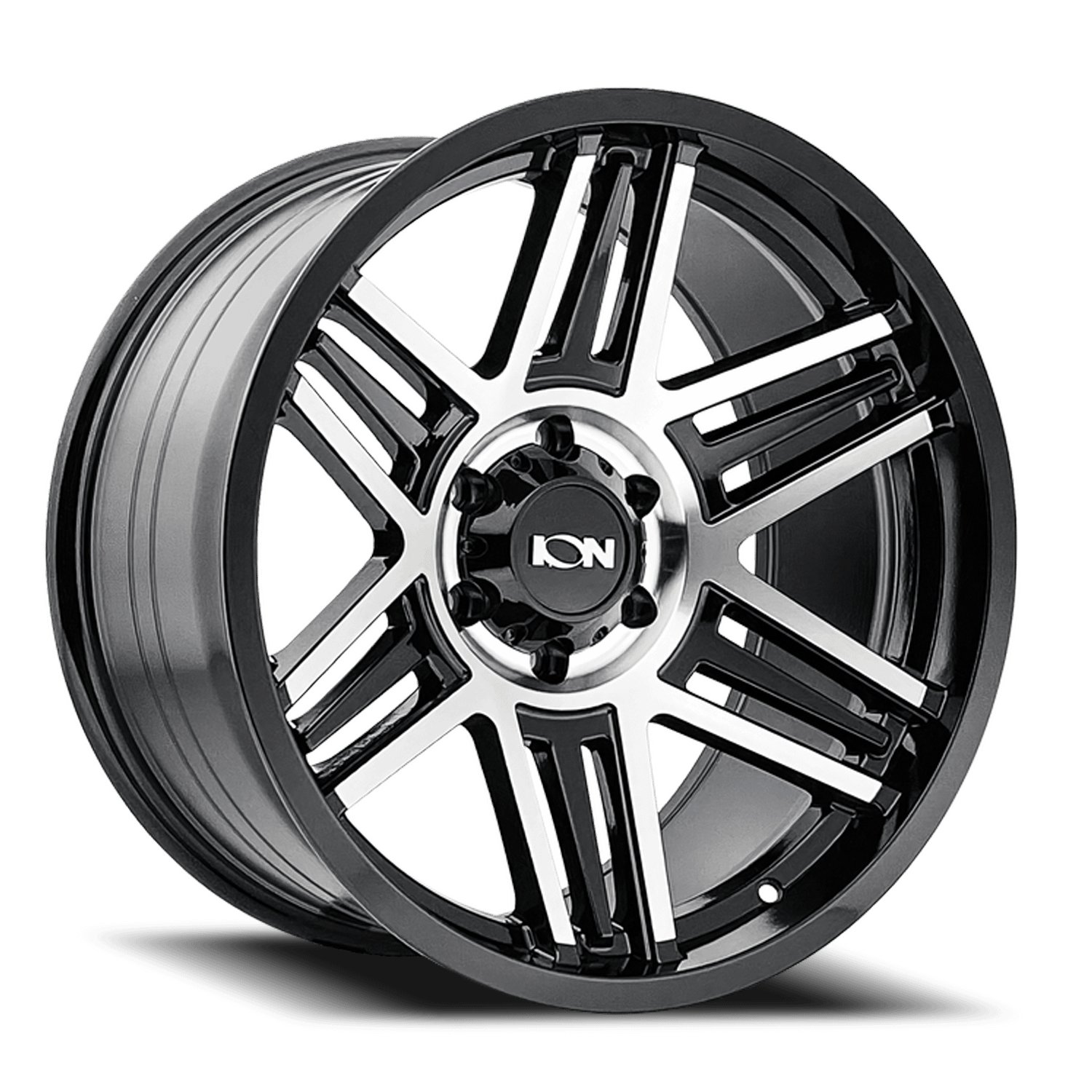 ION Wheels Cast Aluminum Wheels 147 BM 20x9 Machined Black 6 On 135 Bolt Pattern 18 Offset - 147-2936BM18