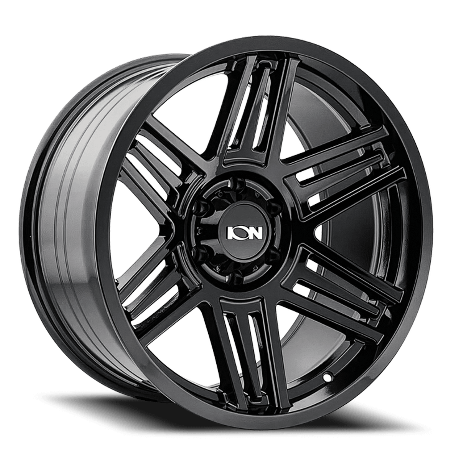 ION Wheels Cast Aluminum Wheels 147 GB 20x9 Gloss Black 8 On 165.1 Bolt Pattern 18 Offset - 147-2981GB18