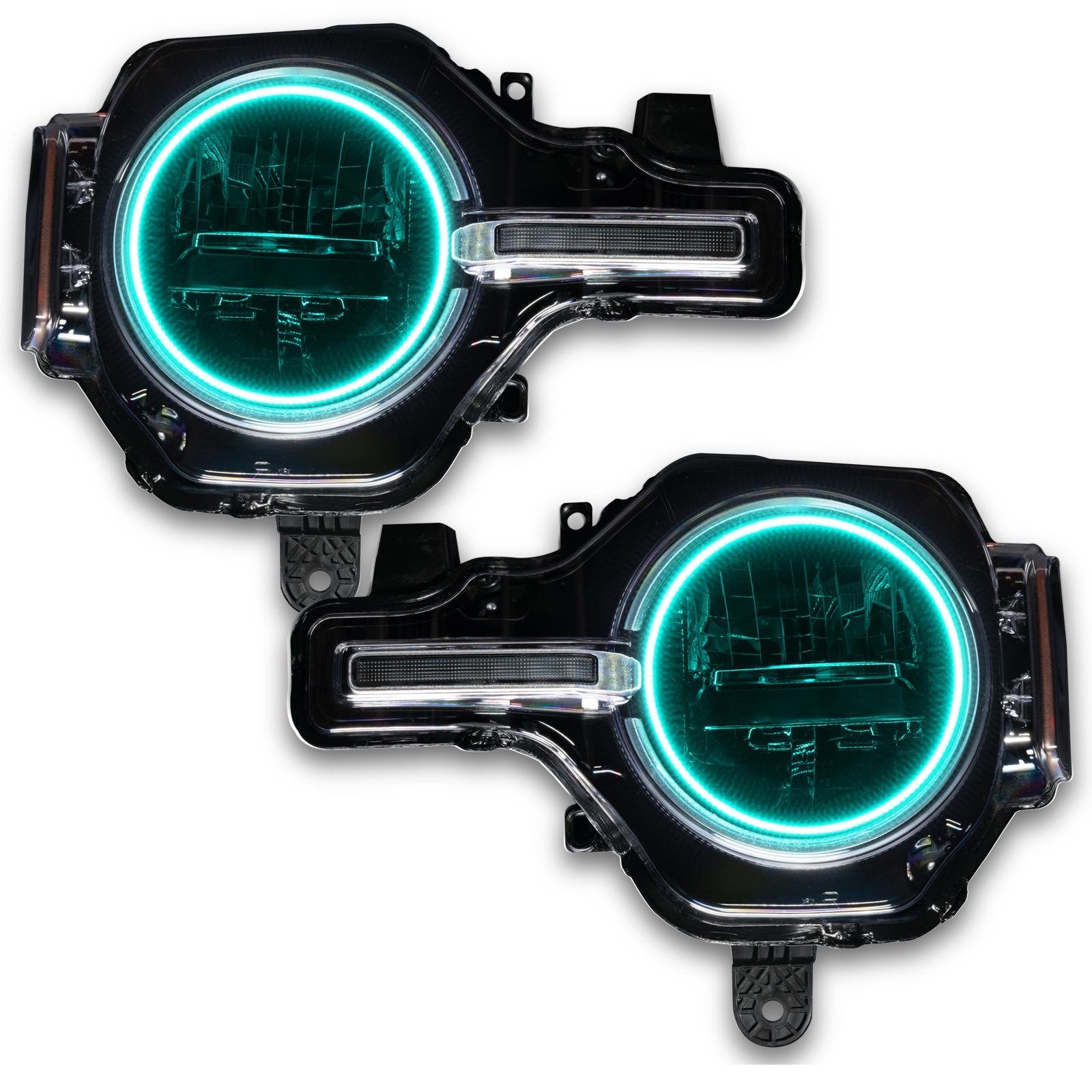 Oracle Lighting ORACLE Lighting LED Headlight Halo Kit - Base Headlights (2021-2025 Bronco) - 1470-333