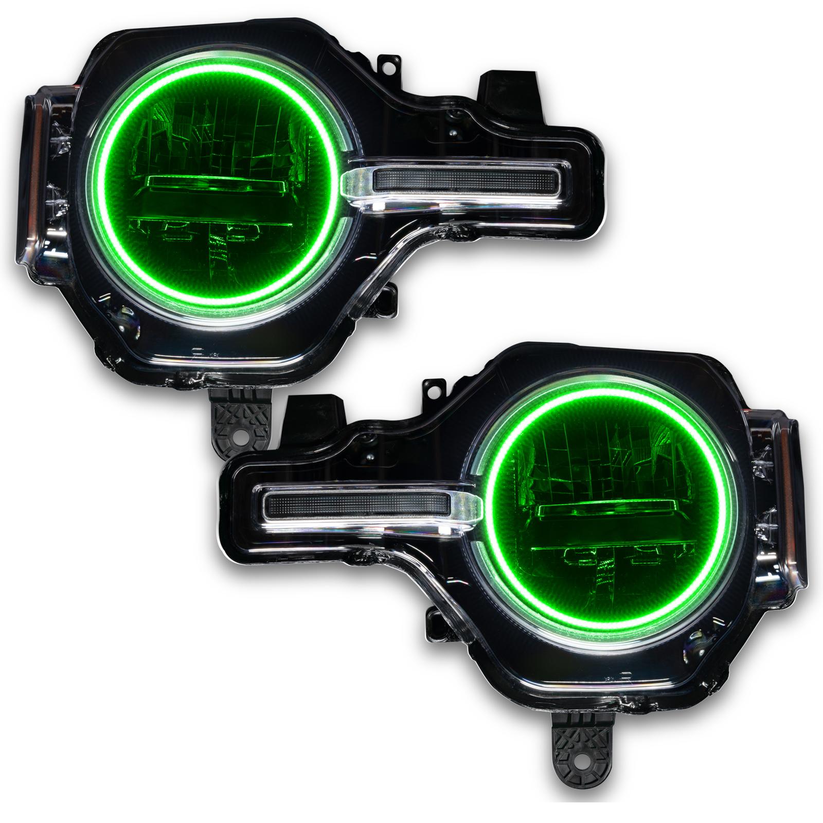 Oracle Lighting ORACLE Lighting LED Headlight Halo Kit - Base Headlights (2021-2025 Bronco) - 1470-334