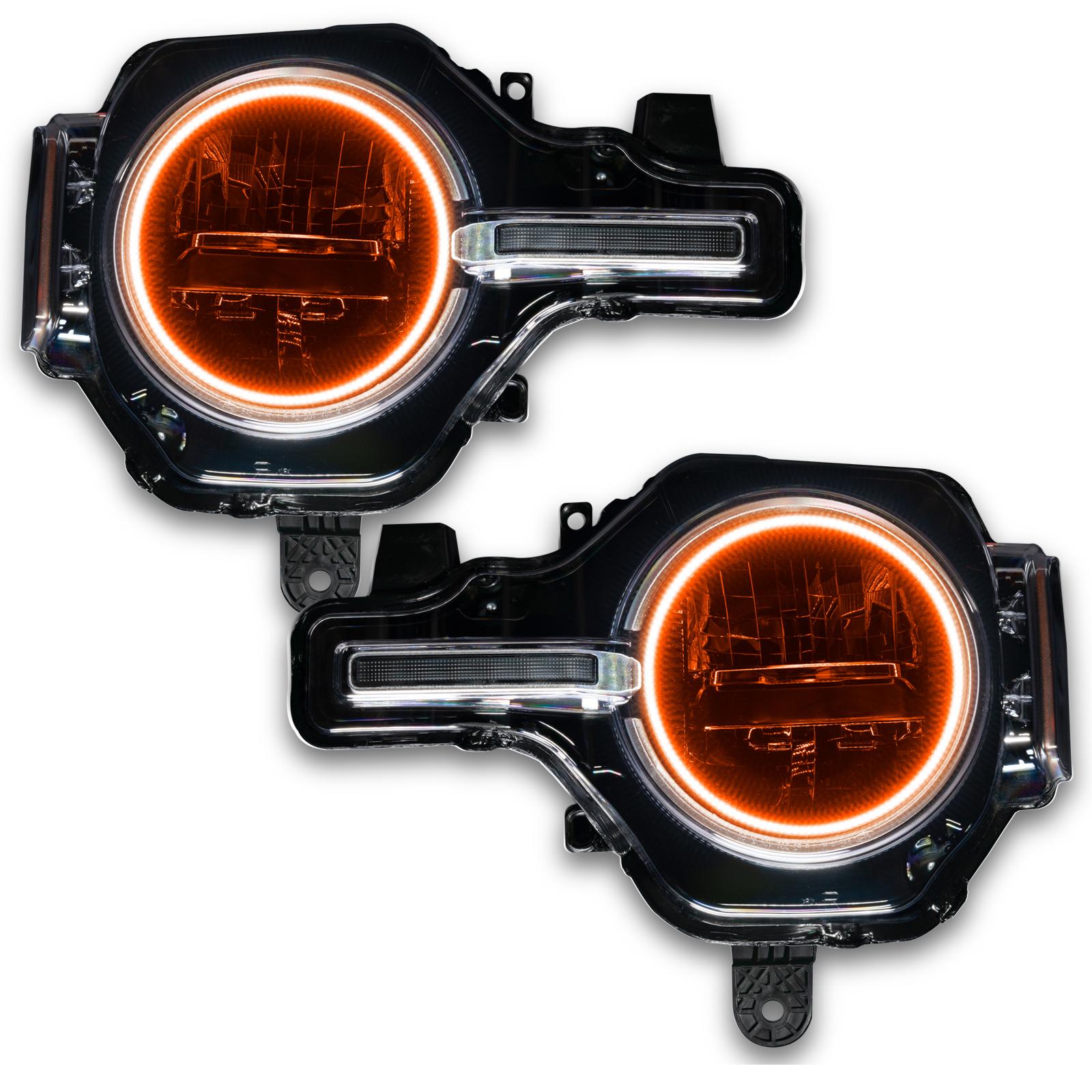 Oracle Lighting ORACLE Lighting LED Headlight Halo Kit - Base Headlights (2021-2025 Bronco) - 1470-335