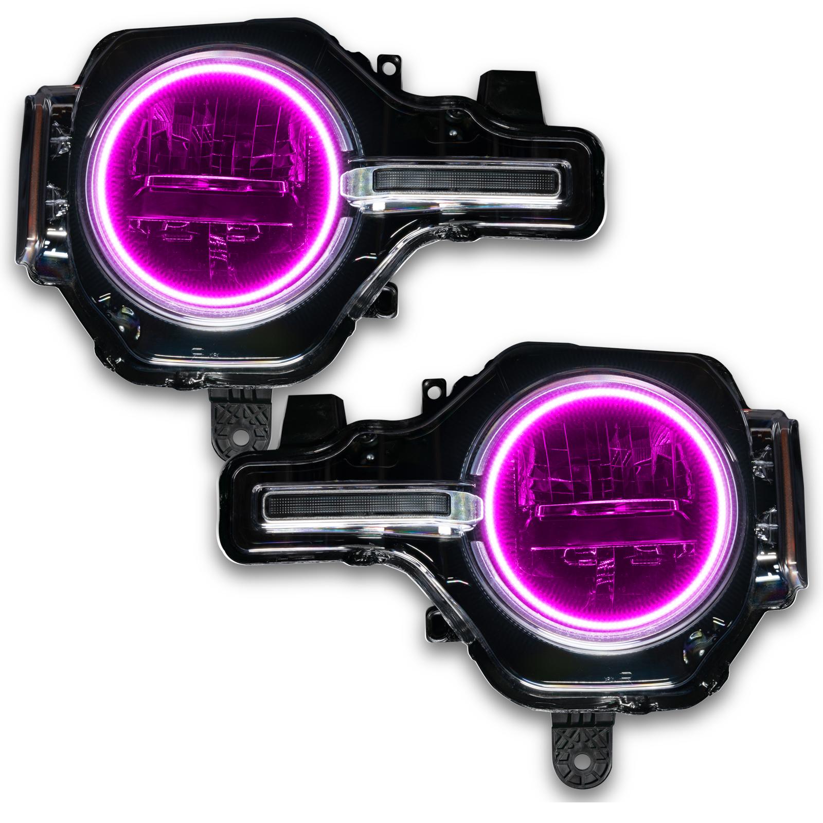 Oracle Lighting ORACLE Lighting LED Headlight Halo Kit - Base Headlights (2021-2025 Bronco) - 1470-504