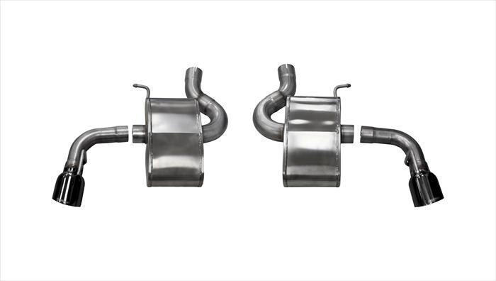 Corsa 14785BLK 2.75" Dual Rear Exit Xtreme Axleback Exhaust System with 4.5" Black Tips (2016-2019 Camaro SS)