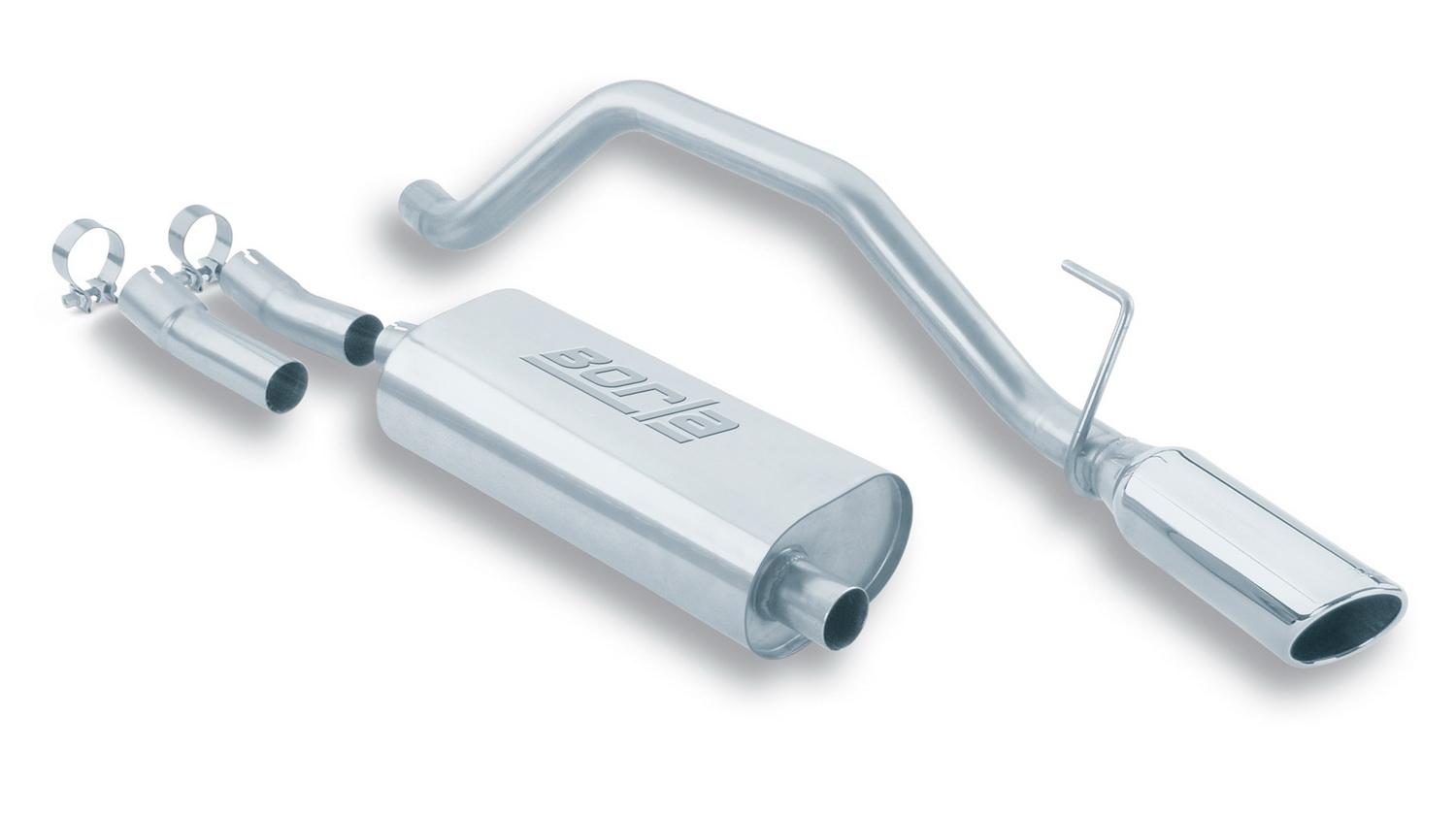 Borla Cat-Back(Tm) Exhaust System - Touring - Stainless Steel Tips (1999-2003 Grand Cherokee) - 14836