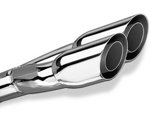 Borla Cat-Back(Tm) Exhaust System - Touring - Stainless Steel Tips (1999-2004 F-150 Lightning, F-150 Heritage SVT Lightning) - 14872