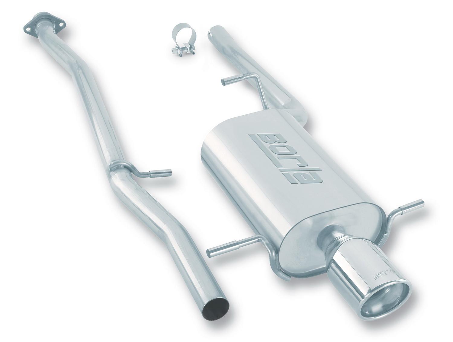 Borla Cat-Back(Tm) Exhaust System - S-Type - Stainless Steel Tips (1996-2001 Impreza, Legacy Outback, Outback) - 14885
