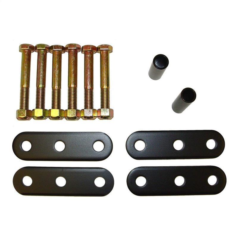 Rugged Ridge Suspension Leaf Spring Shackle Kit Front Hd; 76-86 Jeep Cj - 18265.05