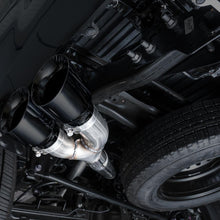 AWE 0FG Exhaust for 3rd Gen Toyota Tundra - Dual Diamond Black Tips - 3015-33063