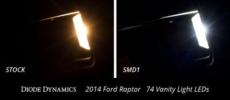 Diode Dynamics - DD0120P - 74 SMD1 LED Green (pair) (2010-2014 F-150) - DD0120P
