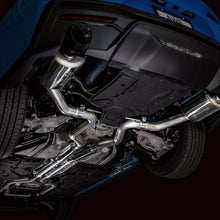 AWE Touring Edition Catback Exhaust - Dual Diamond Black Tips (2024-2026 Mustang GT) - 3015-33650