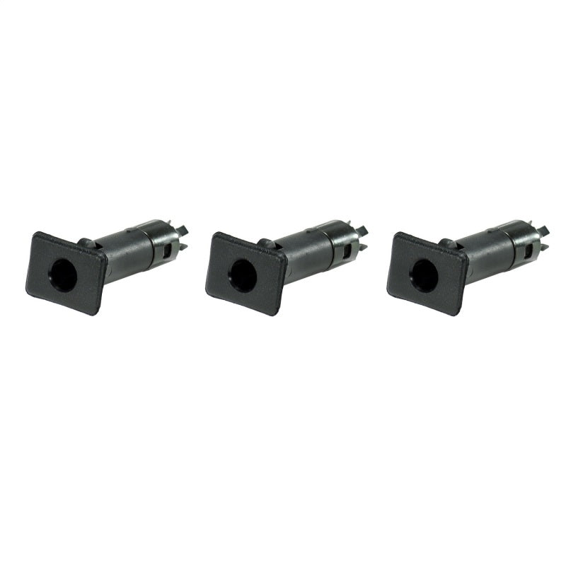 Rugged Ridge Half Door Insert Kit Black; 87-06 Jeep Wrangler Yj/Tj - 11819.15