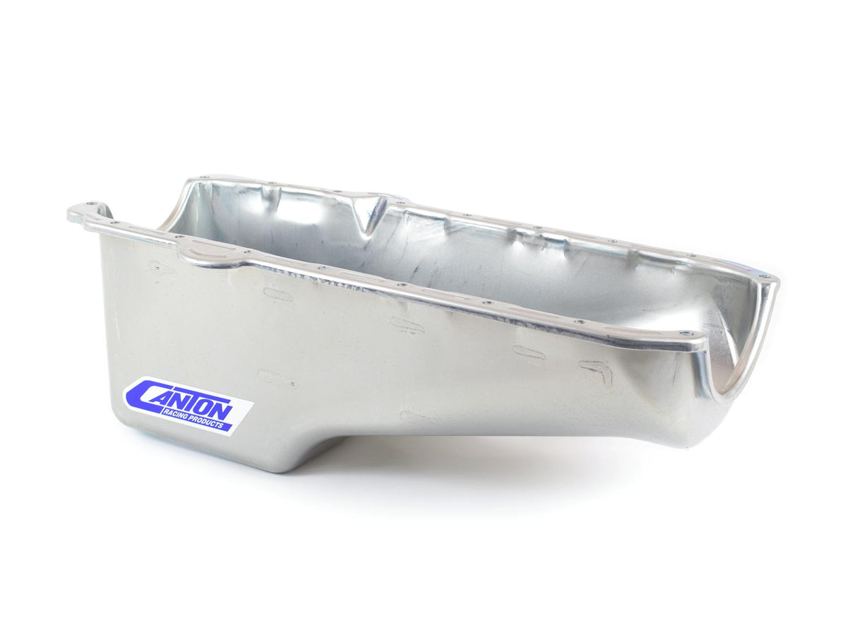 Canton Racing Oil Pan Small Block Chevy Stock Appearing Crate Engine Pan - 15-010