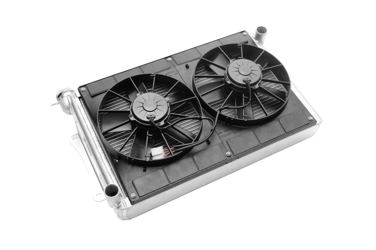 PWR Ford Mustang 64-66 Extruded Tube Crossflow Radiator Module 5.0 Coyote PWR Racing - 15-11500