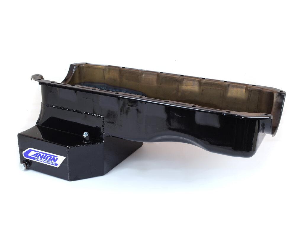 Canton Racing Oil Pan Big Block Chevy Early Chevelle Street Pan T Sump - 15-350BLK
