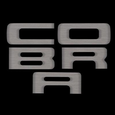 UPR 03-04 Cobra Stainless Steel Bumper Inserts (Brushed)