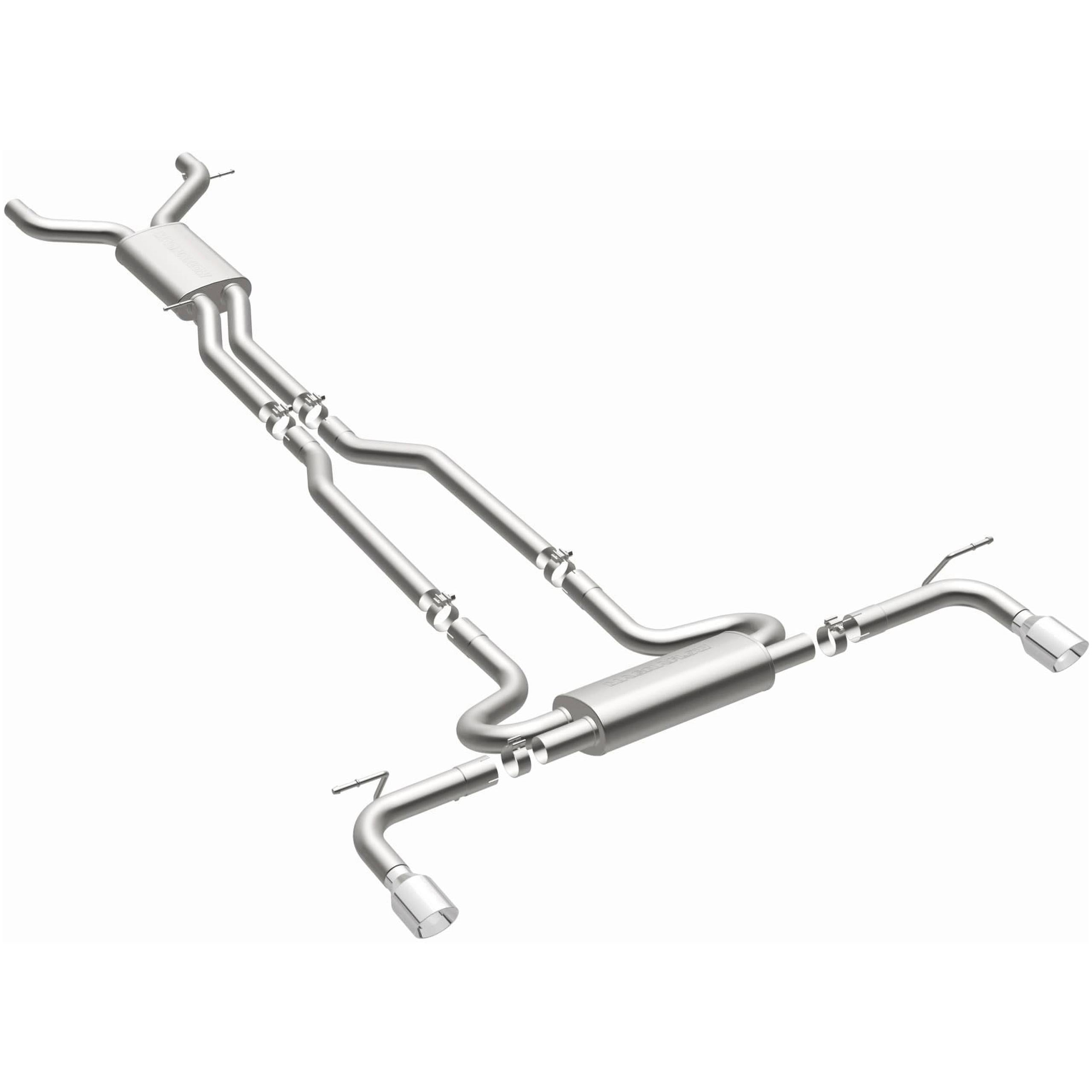 Magnaflow MF Series Stainless Cat-Back System (2007-2015 Q7) - 15085