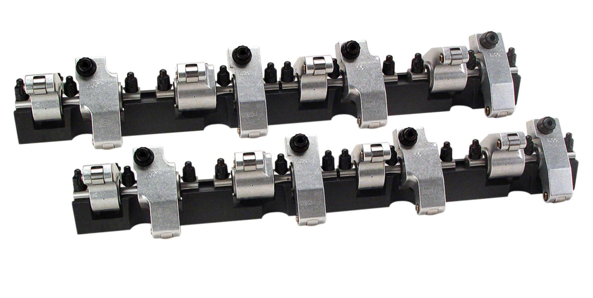 Comp Cams Shaft-Mount Aluminum 1.6/1.5 Ratio Rocker Kit For Sbc W/ 18 Degree Bowtie Head - 1508CPG