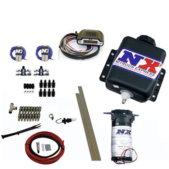 Nitrous Express Direct Port Water Methanol, 8 Cylinder Stage 3, W/ Hardlines - 15132H