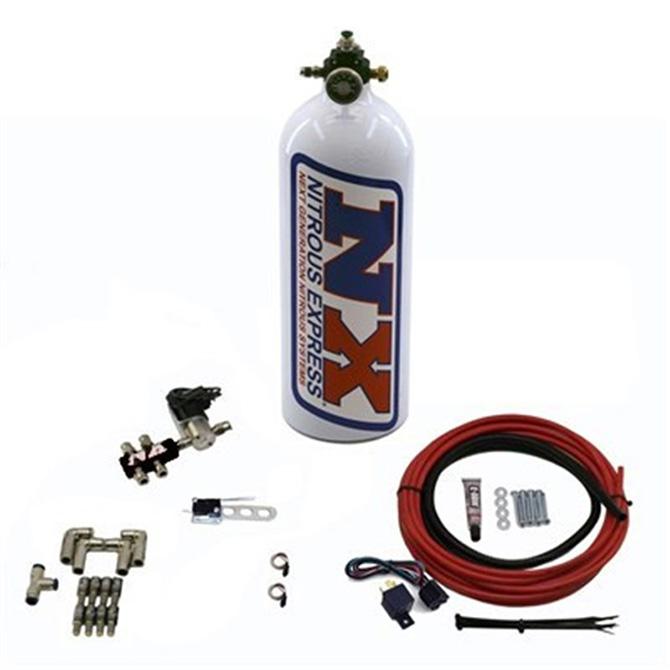 Nitrous Express Pumpless Direct Port Water Methanol, 4 Cylinder - 15134