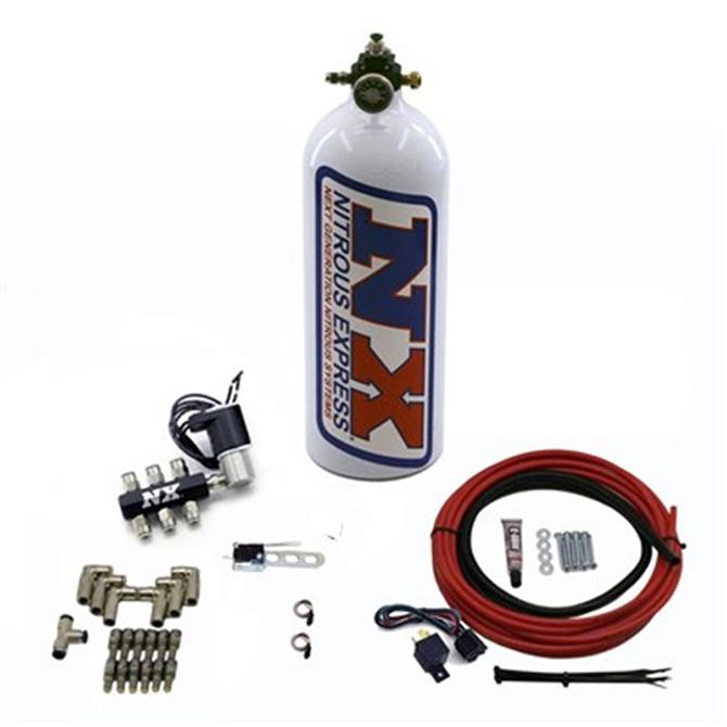 Nitrous Express Pumpless Direct Port Water Methanol, 6 Cylinder - 15136