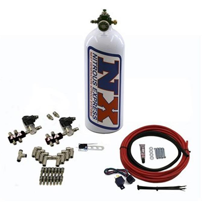 Nitrous Express Pumpless Direct Port Water Methanol, 8 Cylinder - 15137