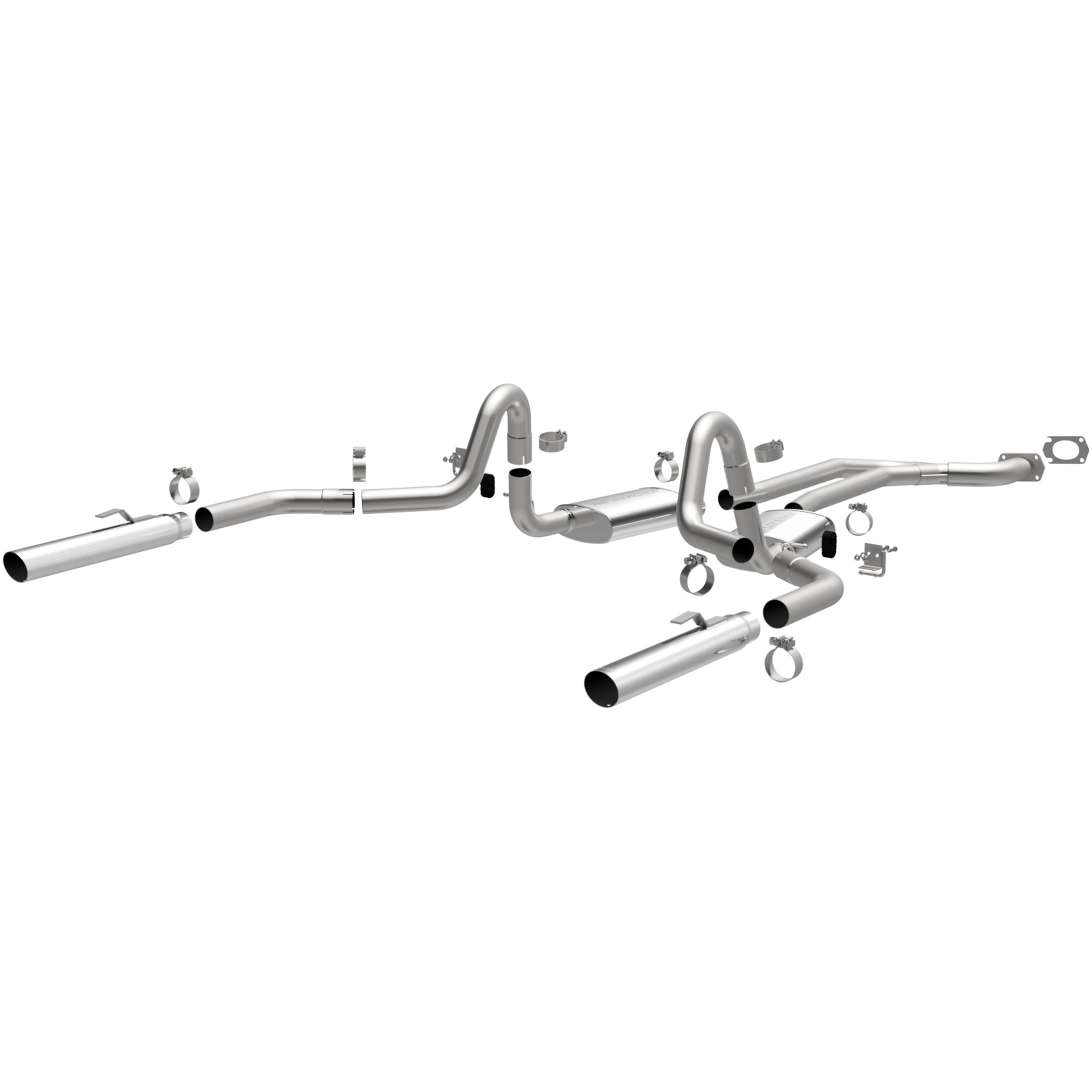 Magnaflow Street Series Stainless Cat-Back System (1983-1988 Monte Carlo) - 15147