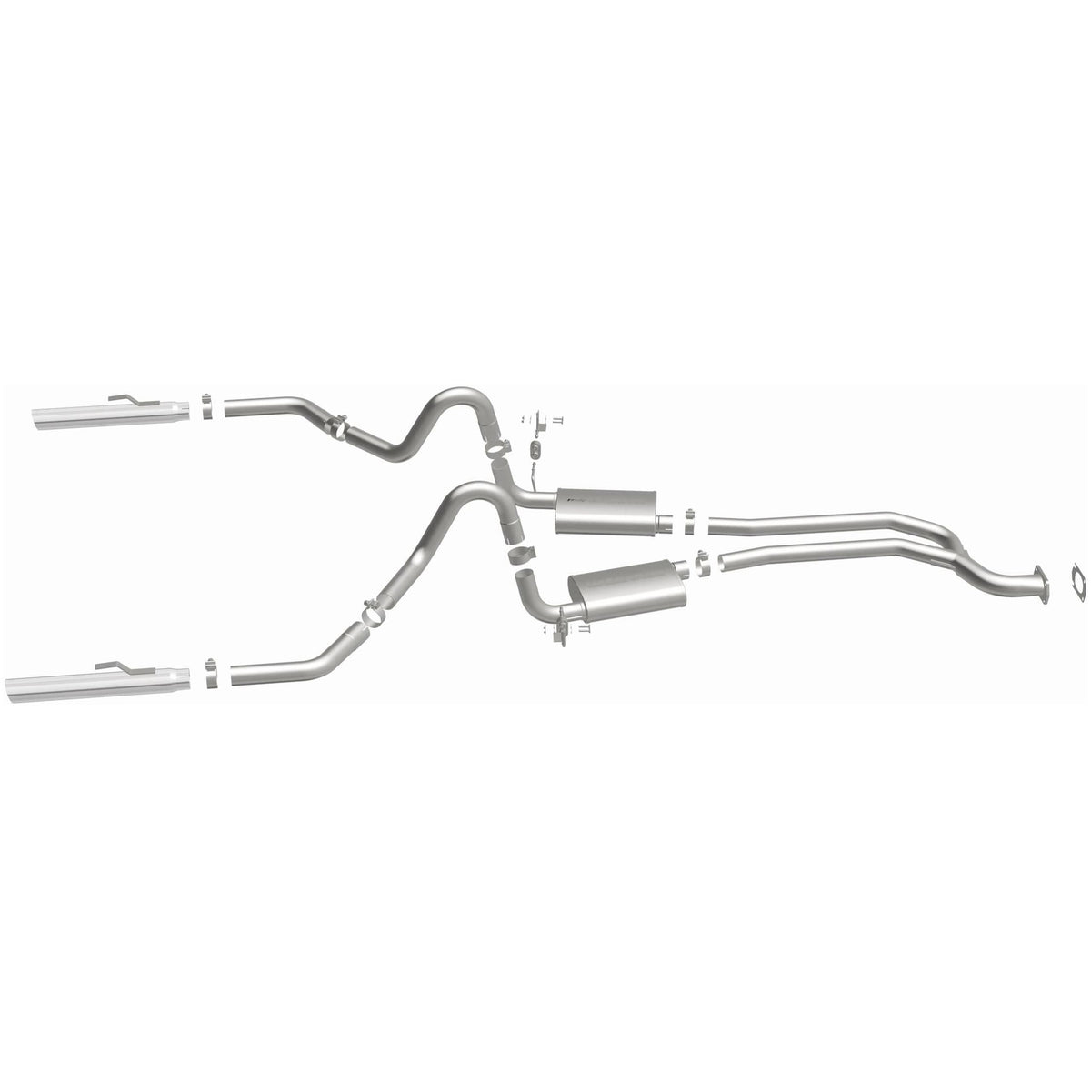 Magnaflow Street Series Stainless Cat-Back System (1983-1988 Monte Carlo) - 15147