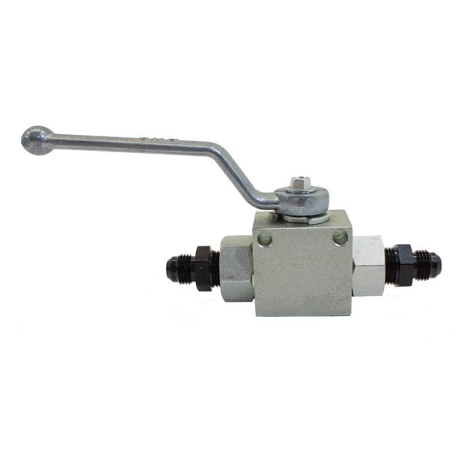 Nitrous Express Remote Shutoff Nitrous Valve, 6An Male Inlet And Outlet - 15158-6