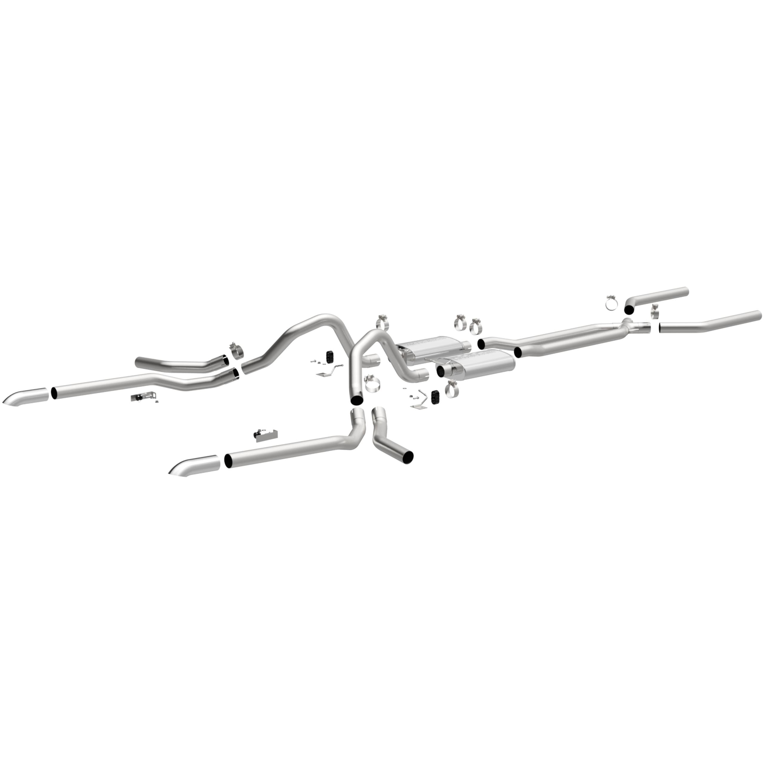 Magnaflow Street Series Stainless Crossmember-Back System (1965-1969 Impala) - 15165