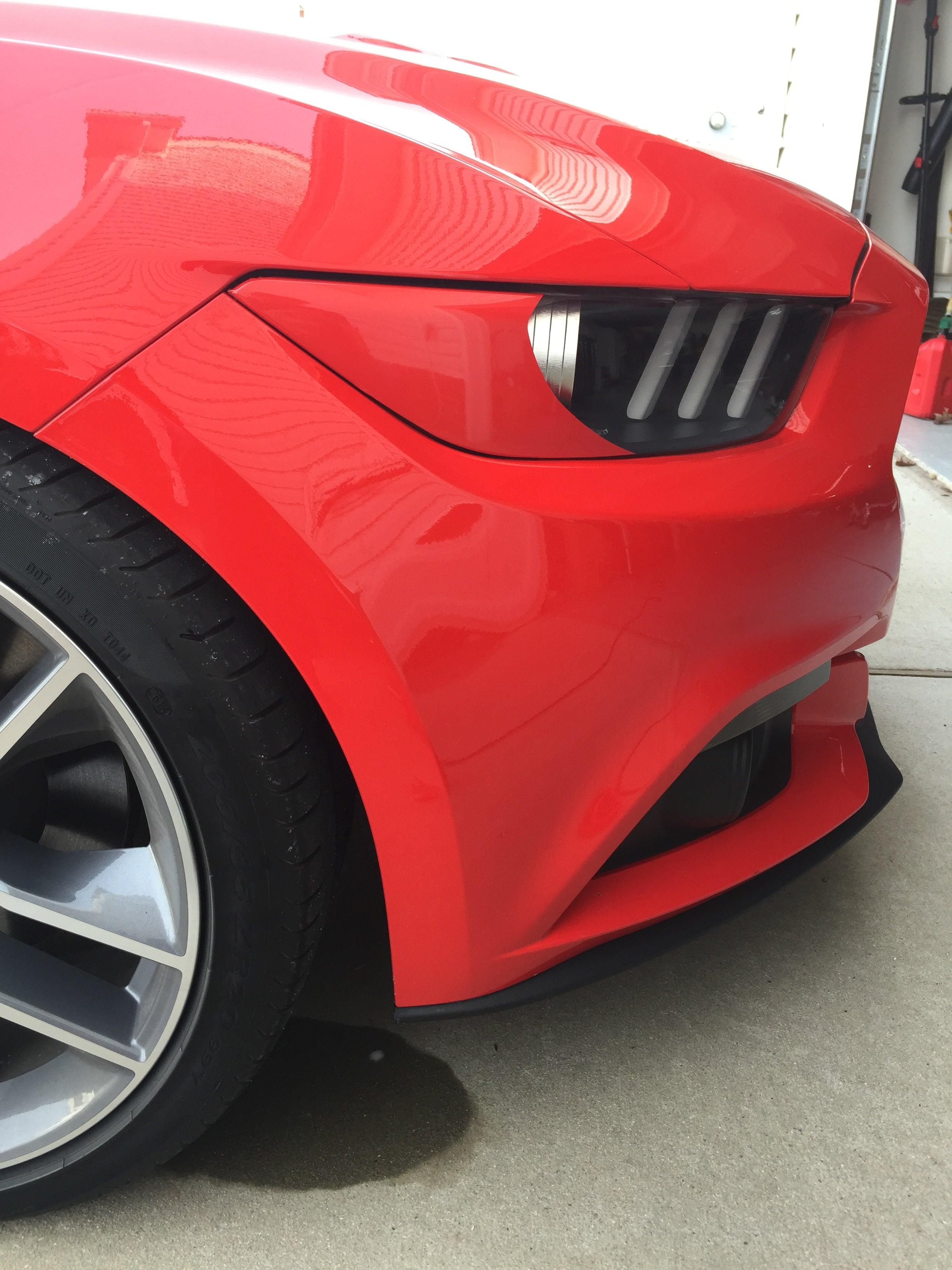 Anchor Room Headlight Amber Corner Vinyl Black Out - Azure(Grabber) Blue (+$5.00) (2015-2017 MUSTANG, 2016-2020 GT350 & 2020-2023 GT500) - 15FM_HAC_GB