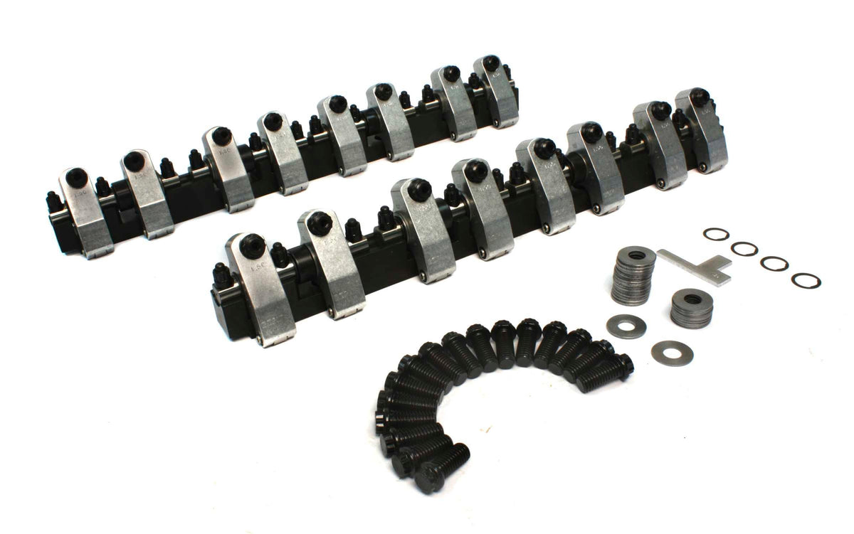 Comp Cams Shaft-Mount Aluminum 1.6/1.5 Ratio Rocker Kit For Pontiac And Sbc W/ Brodix - 1519CPG