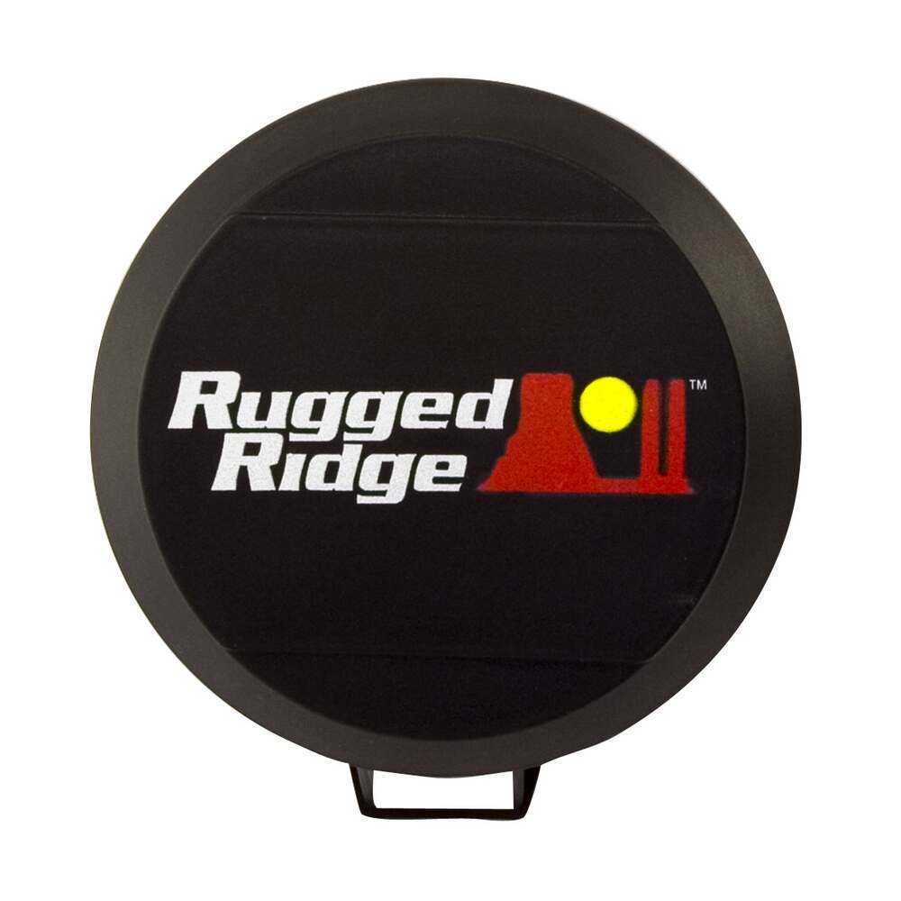 Rugged Ridge Light Cover Hid 6 Inch Black Off Road - 15210.5