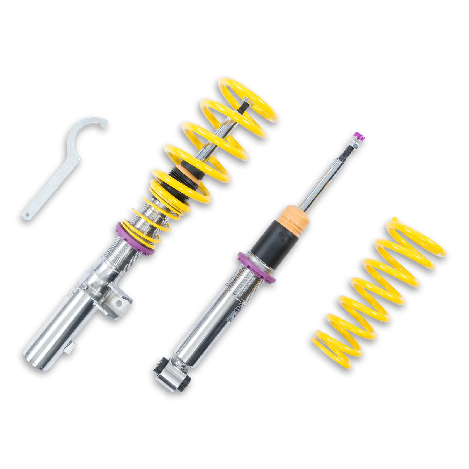 KW V2 Adjustable Coilover Kit (11-17 X3 (F25) xDrive28i, 28d, 35i, AWD; without EDC, 15-18 X4 (F26) without EDC) - 1522000Z