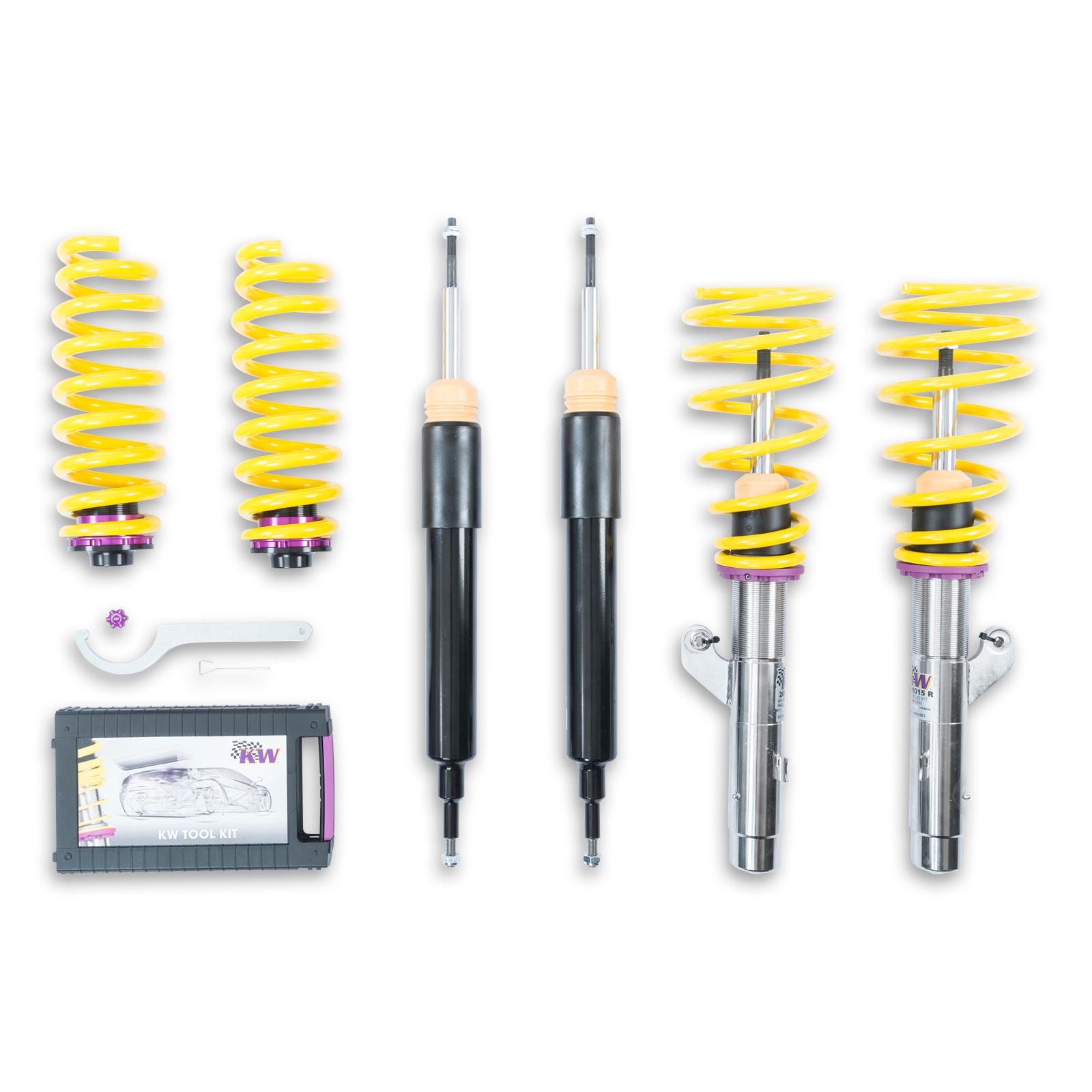 KW V2 Adjustable Coilover Kit (06-13 3 series E91/E93 RWD Convertible + Wagon) - 15220033