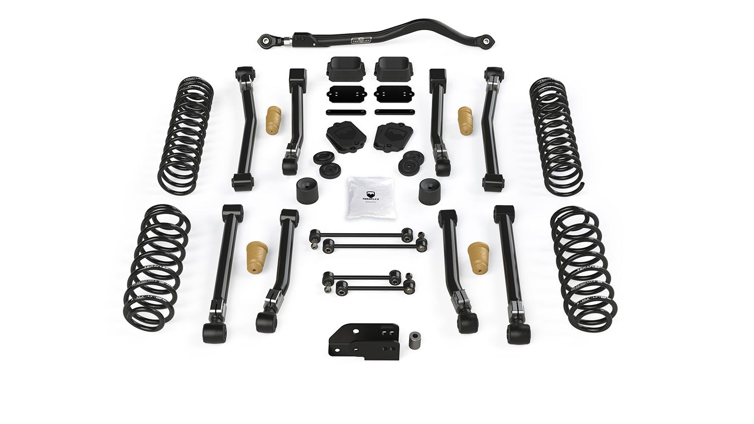 Teraflex 18-Up Wrangler JL 2 Door 2.5 Inch Alpine CT2 Short Arm Suspension System No Shocks - 1522200