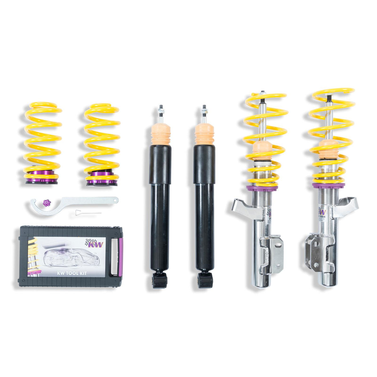 KW V2 Adjustable Coilover Kit (14-17 ForTwo (W453, W454)) - 15226005