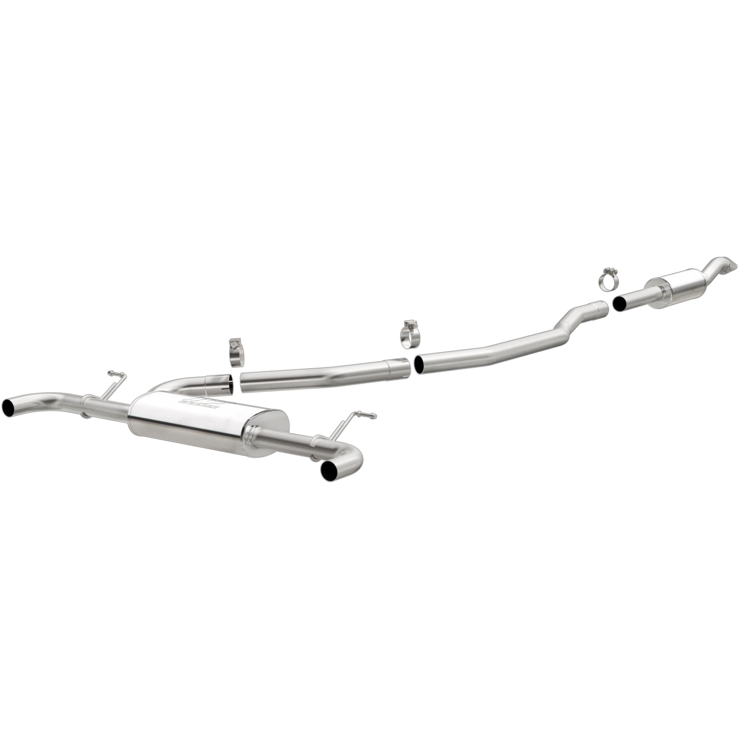 Magnaflow Street Series Stainless Cat-Back System (2013-2020 Fusion,2013-2020 Lincoln MKZ) - 15230