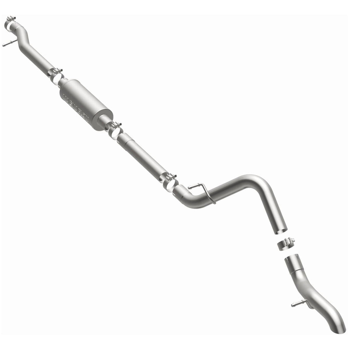 Magnaflow Rock Crawler Series Stainless Cat-Back System (2007-2011 Wrangler) - 15239