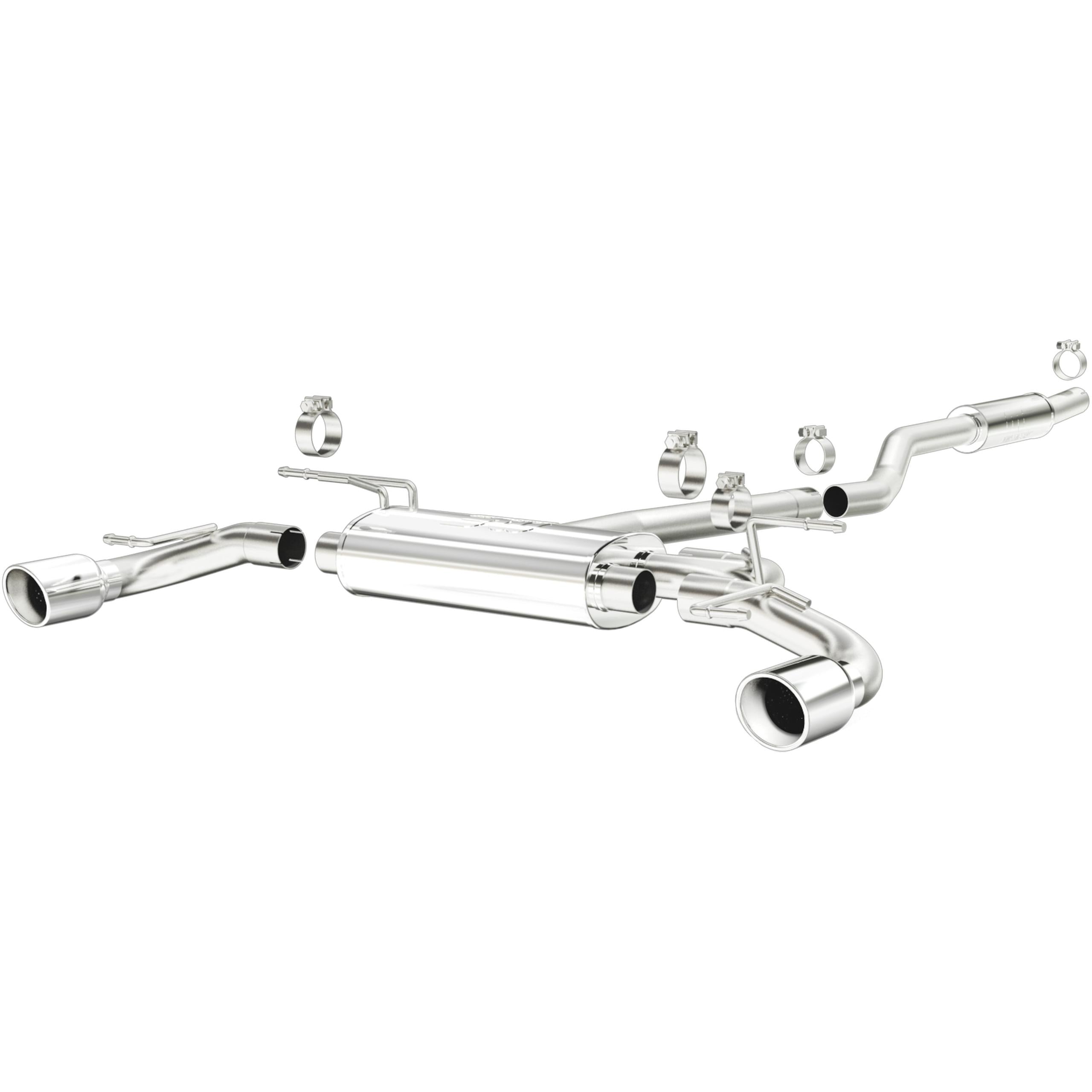 Magnaflow Street Series Stainless Cat-Back System (2014-2018 3) - 15294
