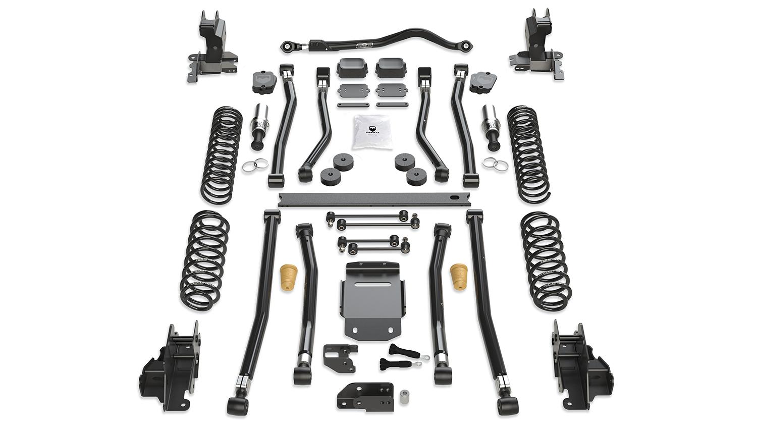 Teraflex 18-Up Wrangler JL 4 Door 3.5 Inch Alpine RT3 Long Arm Suspension System No Shocks - 1533300