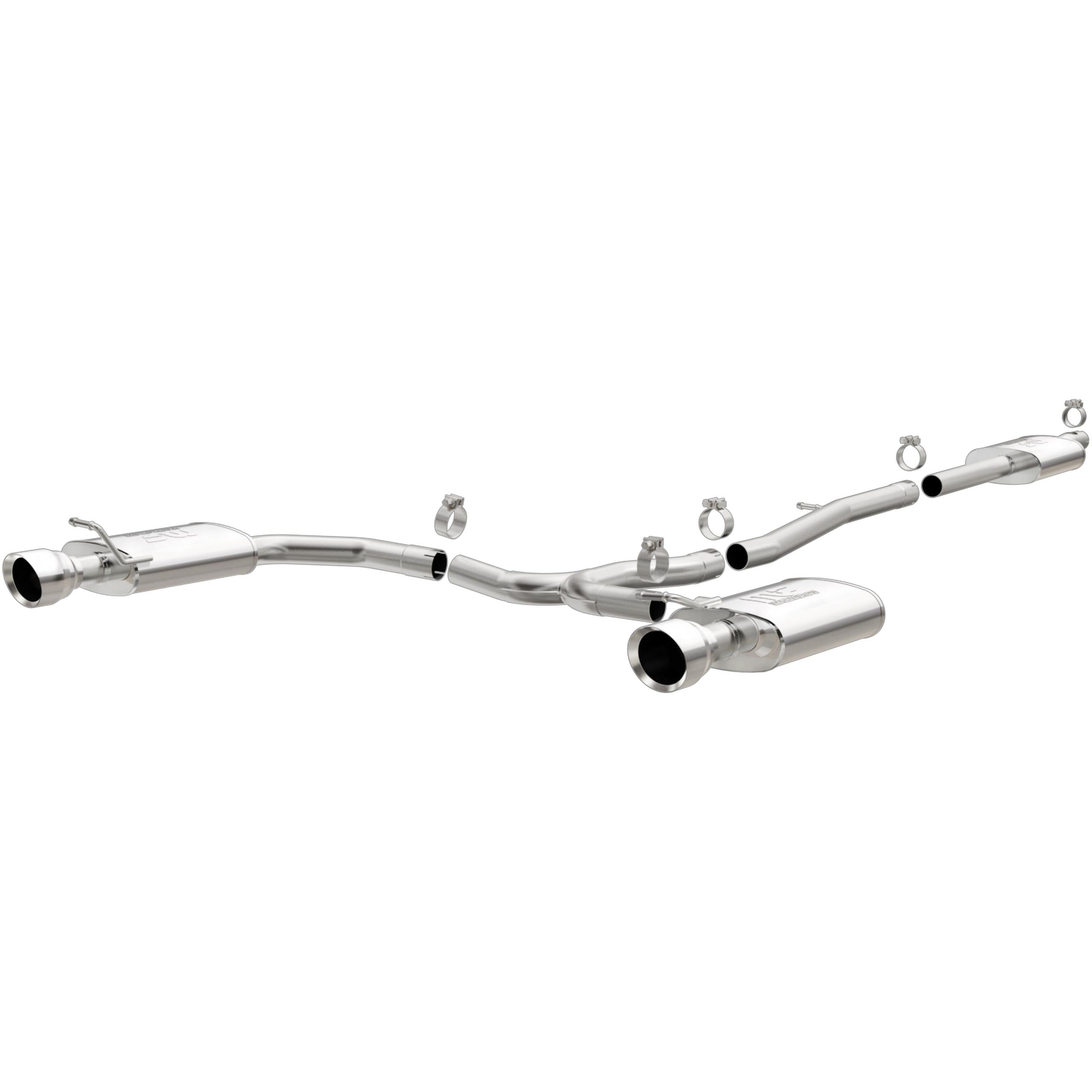 Magnaflow MF Series Stainless Cat-Back System (2013-2019 Flex) - 15338