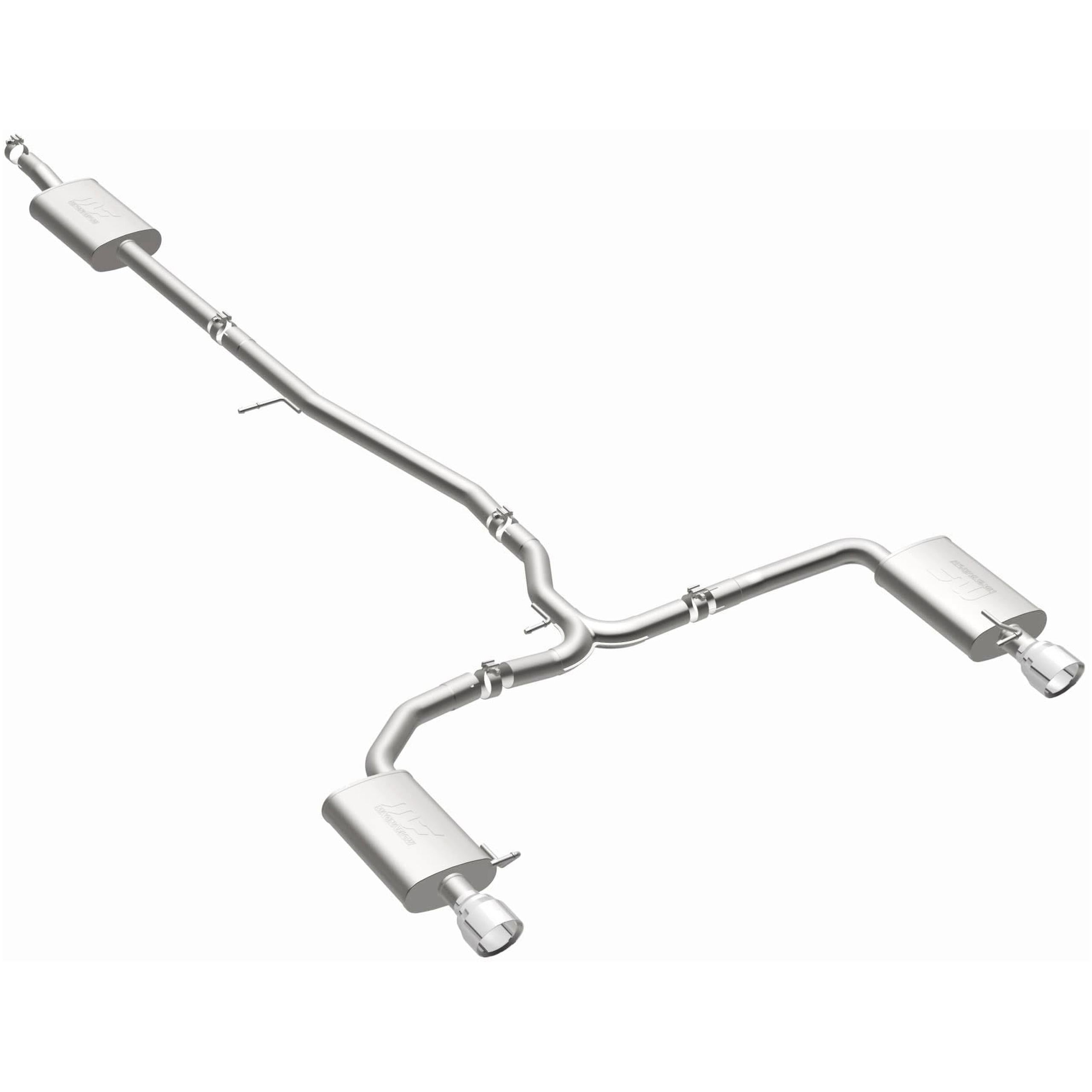 Magnaflow MF Series Stainless Cat-Back System (2013-2019 Flex) - 15338